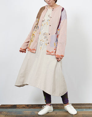 パティオ柄刺繍入りカーディガン / BFH07010WA – satoseni online