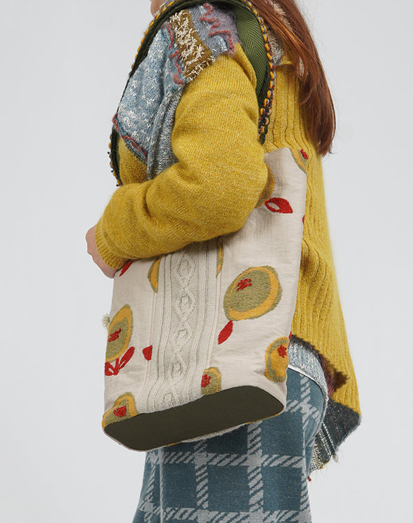 
                  
                    Load image into Gallery viewer, ポッピンローズトートバッグ / BEA01479WA
                  
                