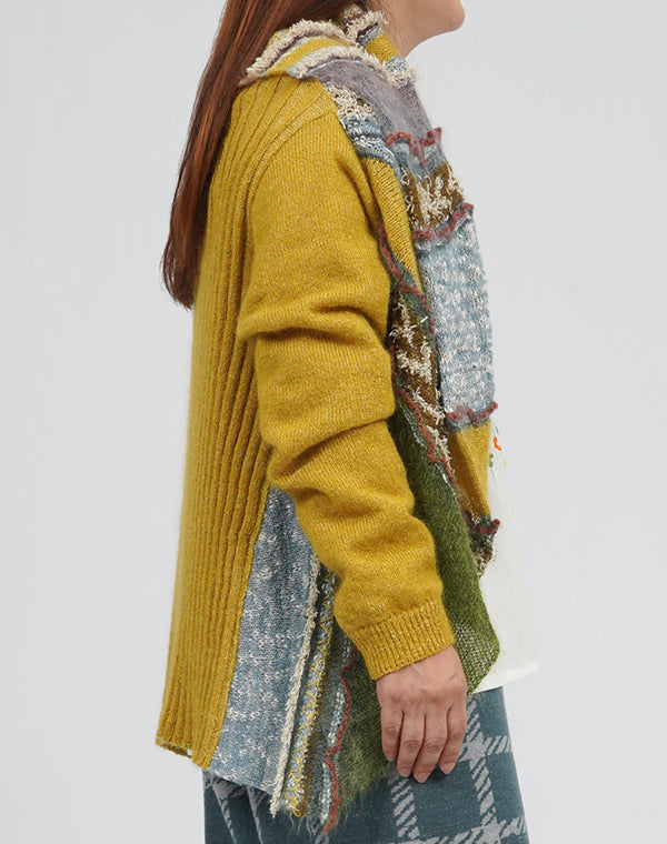 
                  
                    Load image into Gallery viewer, ファンシーボーダーボレロカーディガン / BEA01443WA
                  
                