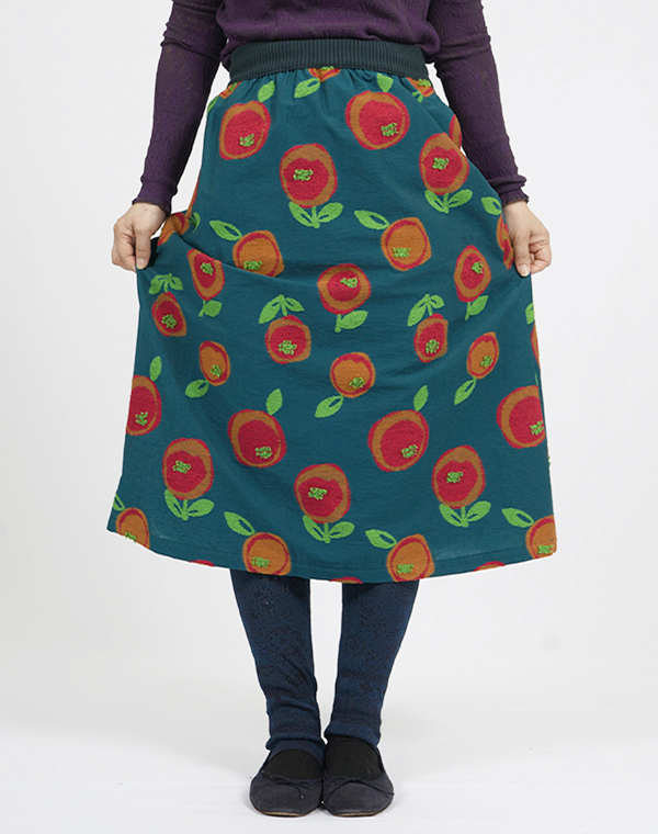 
                  
                    Load image into Gallery viewer, ポッピンローズフレアスカート / BEA01478WA
                  
                