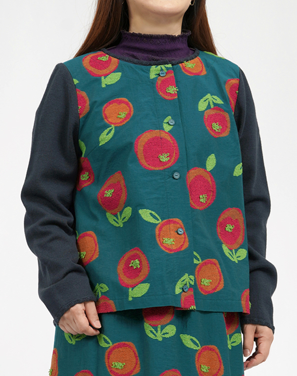 
                  
                    Load image into Gallery viewer, ポッピンローズブラウスジャケット / BEA01476WA
                  
                