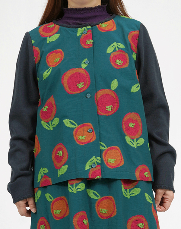 
                  
                    Load image into Gallery viewer, ポッピンローズブラウスジャケット / BEA01476WA
                  
                