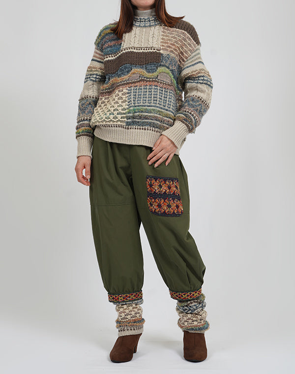 
                  
                    Load image into Gallery viewer, ハイカウントレース切替パンツ / BEA01503WA
                  
                