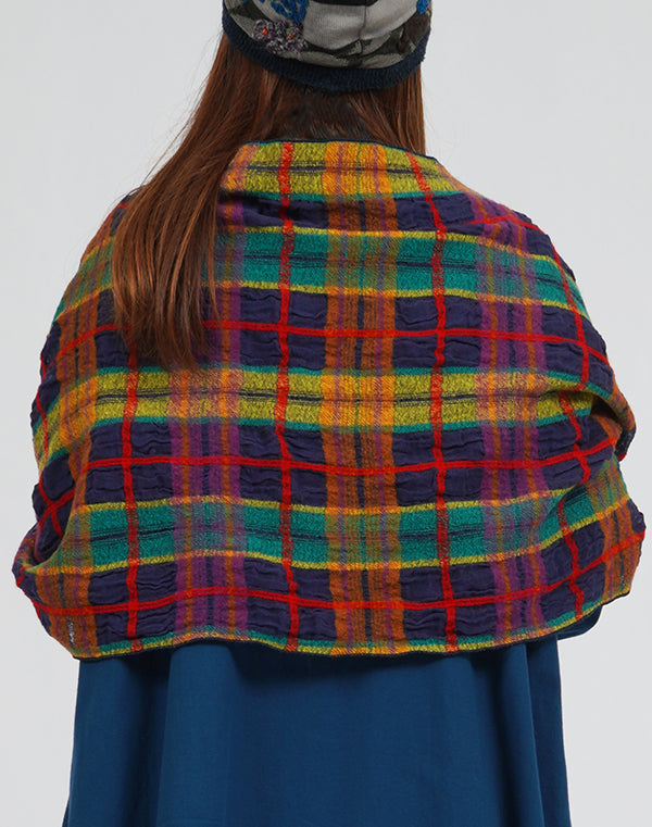 
                  
                    Load image into Gallery viewer, カラフルチェックショール / BEA01474WA
                  
                