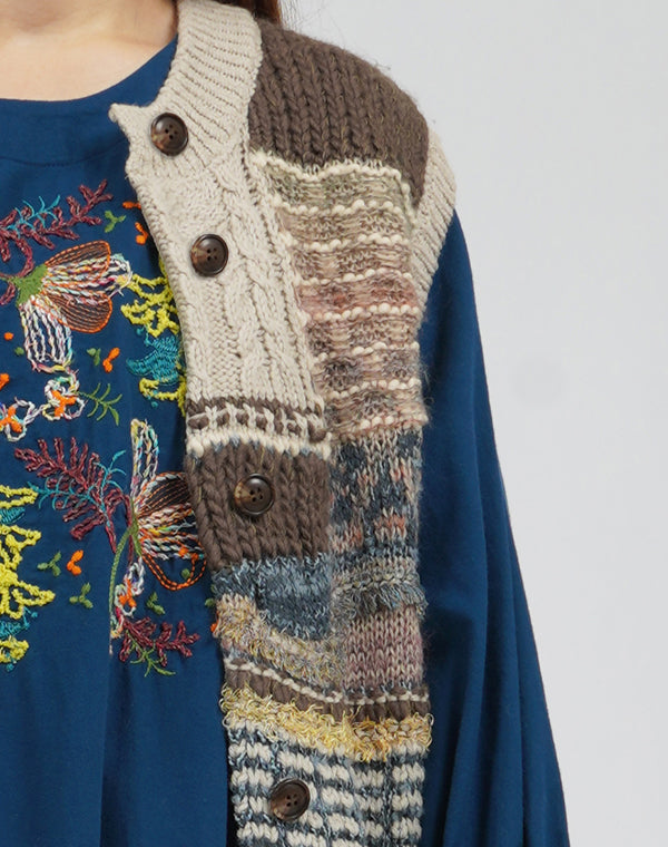 
                  
                    Load image into Gallery viewer, ファンシーMIXベスト / BEA01449WA
                  
                