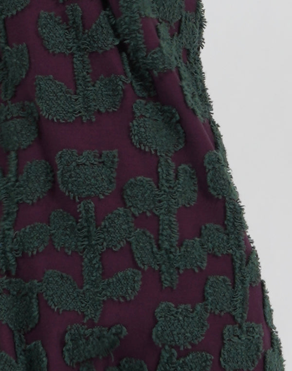 
                  
                    Load image into Gallery viewer, カットフラワージャージーワンピース / BEA01515WA
                  
                