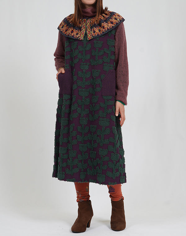 
                  
                    Load image into Gallery viewer, カットフラワージャージーワンピース / BEA01515WA
                  
                