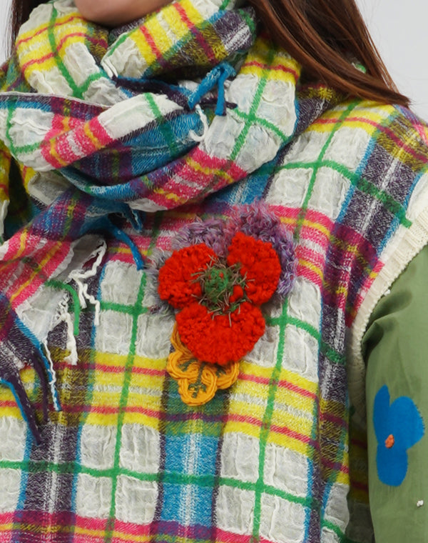 
                  
                    Load image into Gallery viewer, 花々刺繍コサージュ / BEA01458WA
                  
                