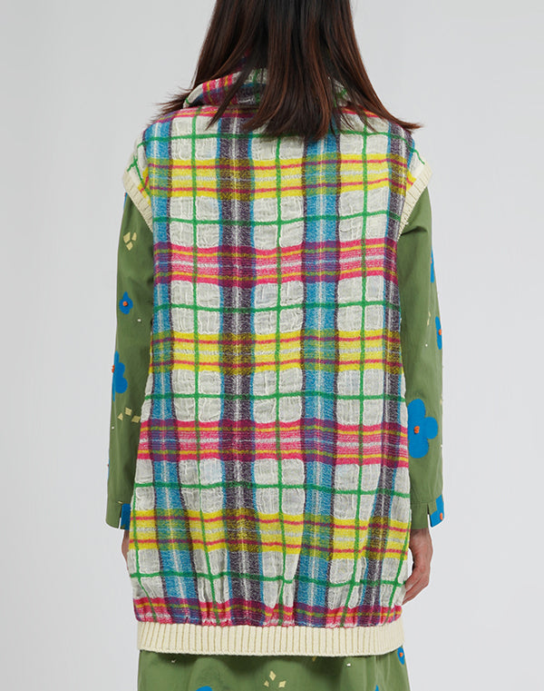 
                  
                    Load image into Gallery viewer, カラフルチェックベスト / BEA01470WA
                  
                