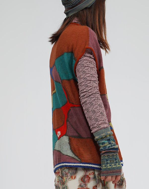 
                  
                    Load image into Gallery viewer, アースインターシャシアーベスト / BEA01431WA
                  
                