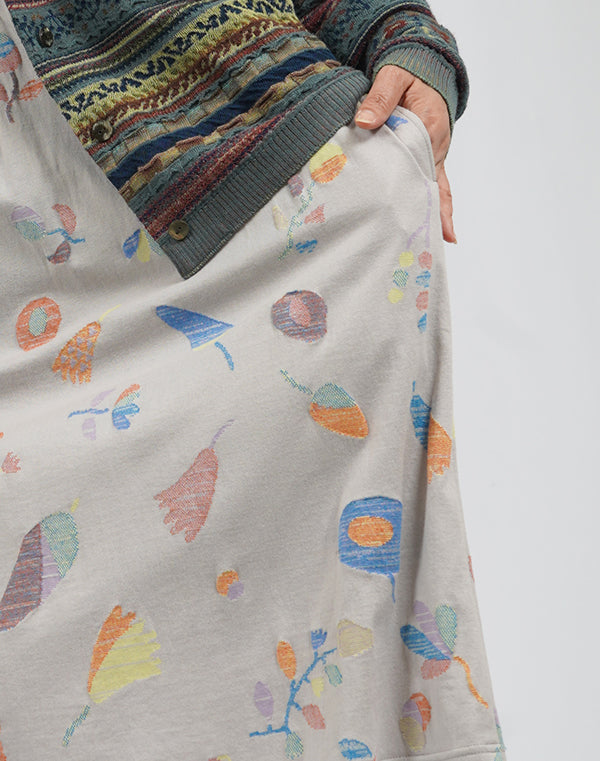 
                  
                    Load image into Gallery viewer, 木の実ジャージーギャザーワンピース / BEA01512WA
                  
                