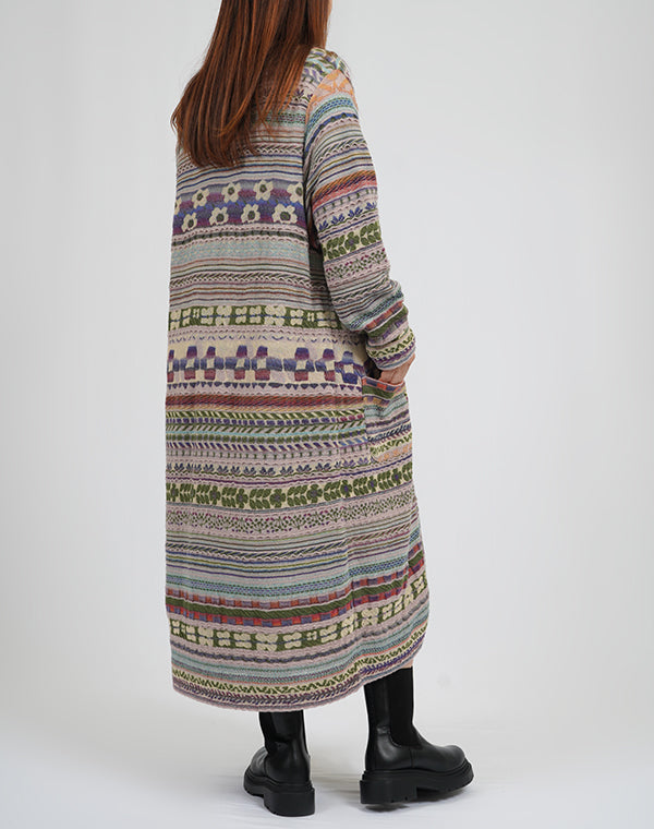 
                  
                    Load image into Gallery viewer, 実りの森ニットコート / BEA01406WA
                  
                