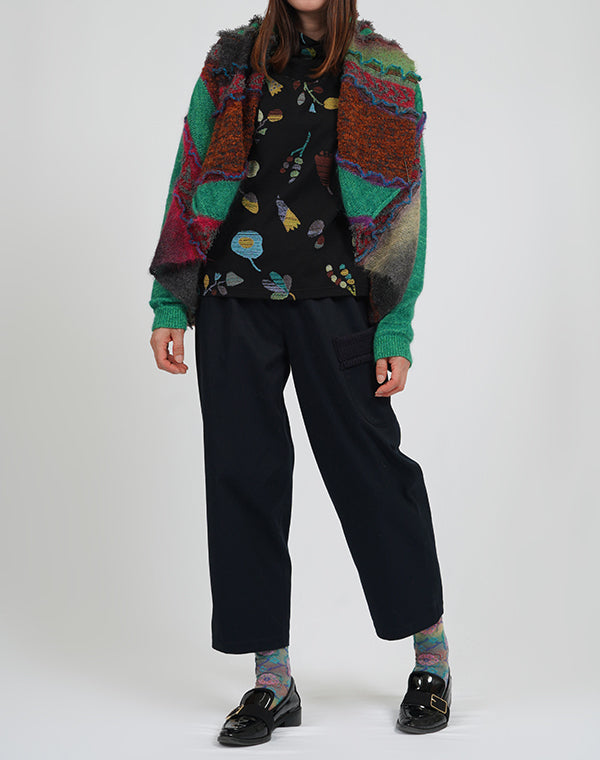 
                  
                    Load image into Gallery viewer, ファンシーボーダーボレロカーディガン / BEA01443WA
                  
                