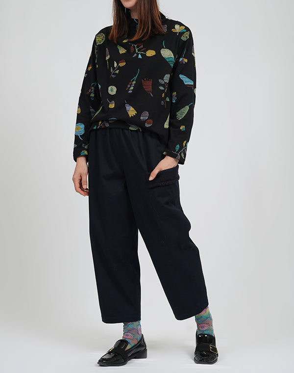 
                  
                    Load image into Gallery viewer, チノクロスニットアクセントパンツ / BEA01509WA
                  
                