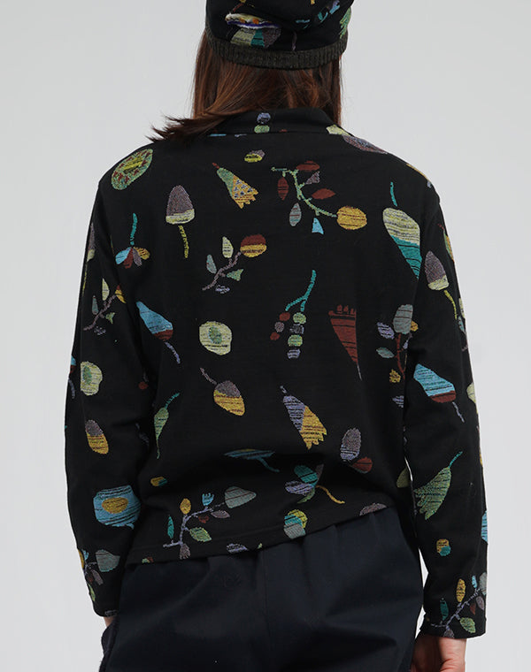 
                  
                    Load image into Gallery viewer, 木の実ジャージードレープネックプルオーバー / BEA01511WA
                  
                