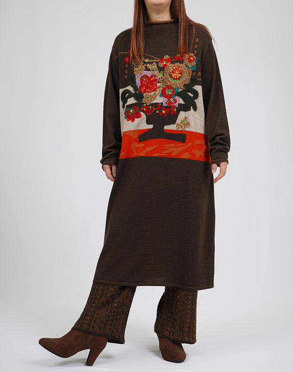 
                  
                    Load image into Gallery viewer, シャドウリンクスニットパンツ / BEA01420WA
                  
                