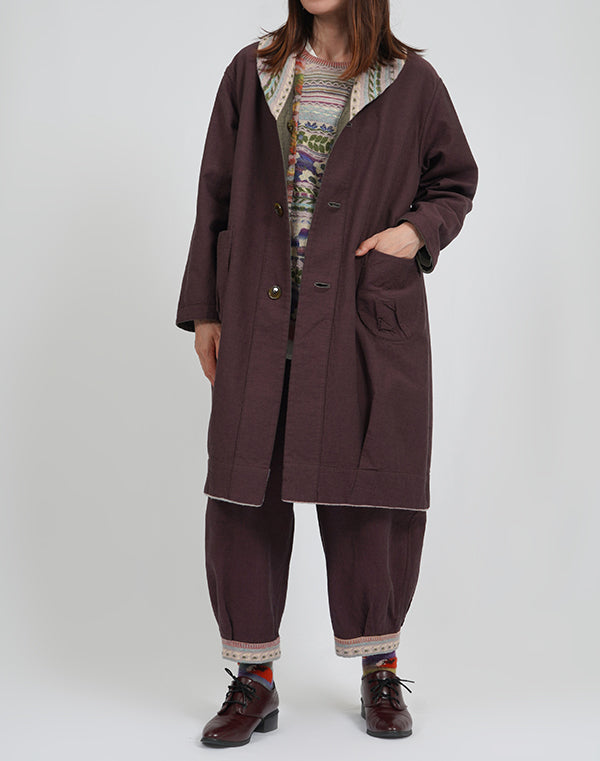 
                  
                    Load image into Gallery viewer, リバーシブルコットンタックコート / BEA01495WA
                  
                