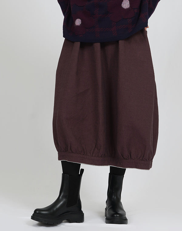 
                  
                    Load image into Gallery viewer, リバーシブルコットンバルーンスカート / BEA01496WA
                  
                