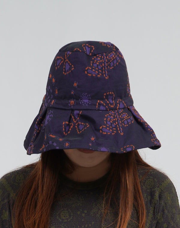 
                  
                    Load image into Gallery viewer, 刺し子柄ストレッチバケットハット / BEA01485WA
                  
                