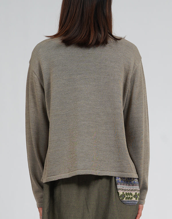 
                  
                    Load image into Gallery viewer, アートフラワープルオーバー / BEA01425WA
                  
                