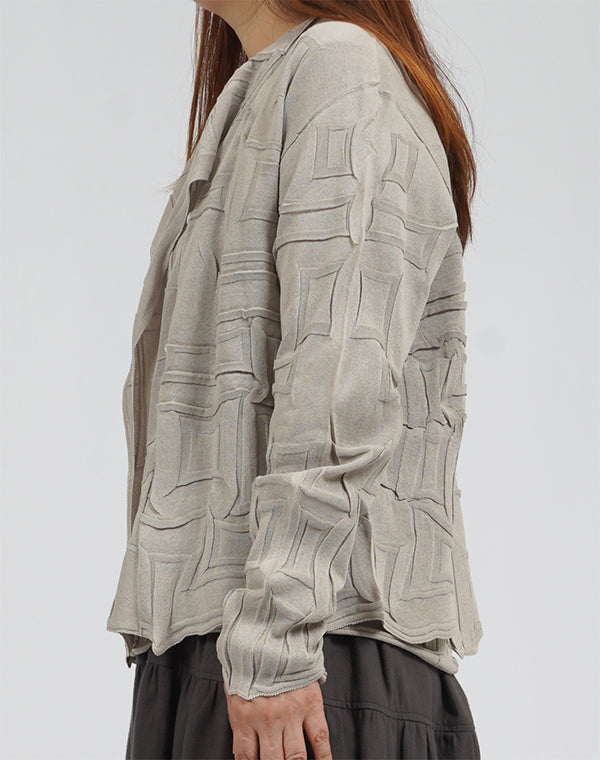 
                  
                    Load image into Gallery viewer, 和紙リンクスプレスカーディガン / BEA01462WA
                  
                