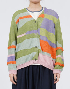 かくかく積み木カーディガン / BFH01035WA – satoseni online store