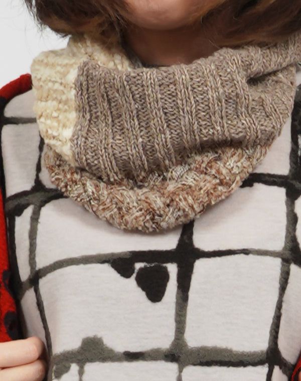 
                  
                    Load image into Gallery viewer, パッチワークMIXスヌード / BEA07429WA
                  
                