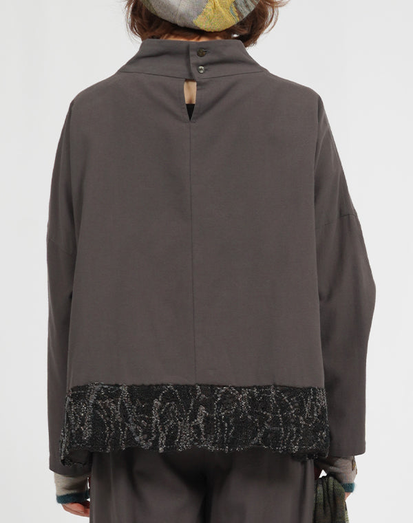 
                  
                    Load image into Gallery viewer, レース付きブラウス / BEA07470WA
                  
                