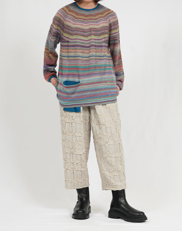 
                  
                    Load image into Gallery viewer, ポケット付きシームレスグラデーションプルオーバー / BEA07441WA
                  
                