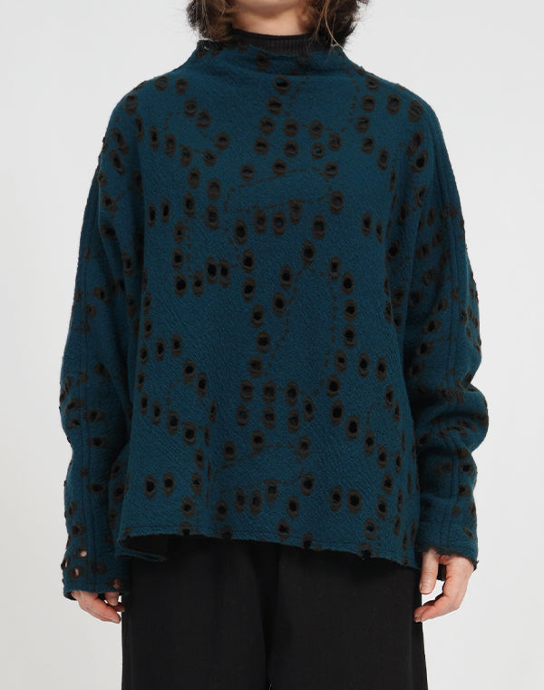 
                  
                    Load image into Gallery viewer, 穴あきジャージーリバーシブルプルオーバー / BEA07477WA
                  
                