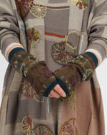 フーガフーガ　fuga fuga 佐藤繊維　コート　パッチワーク柄 フーガフーガ fuga fuga 佐藤繊維 コート パッチワーク柄 - メルカリ