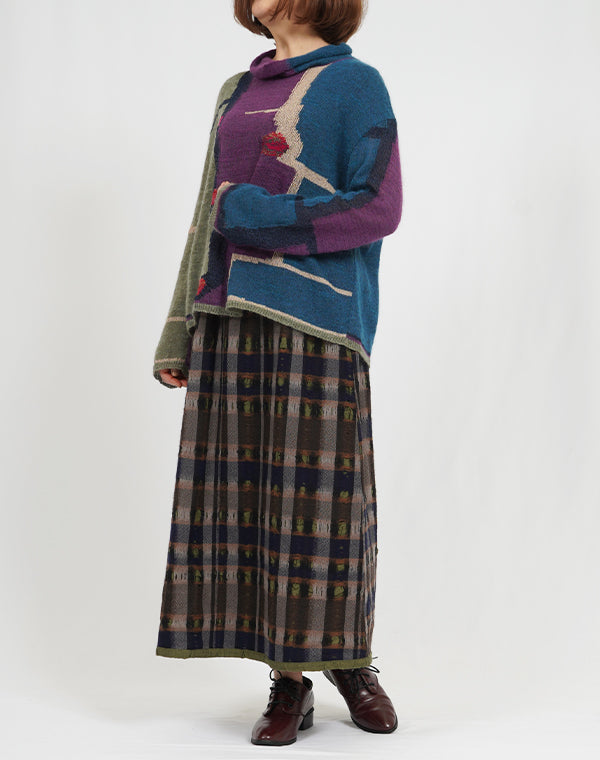 
                  
                    Load image into Gallery viewer, せせらぎ柄プルオーバー / BEA07418WA
                  
                