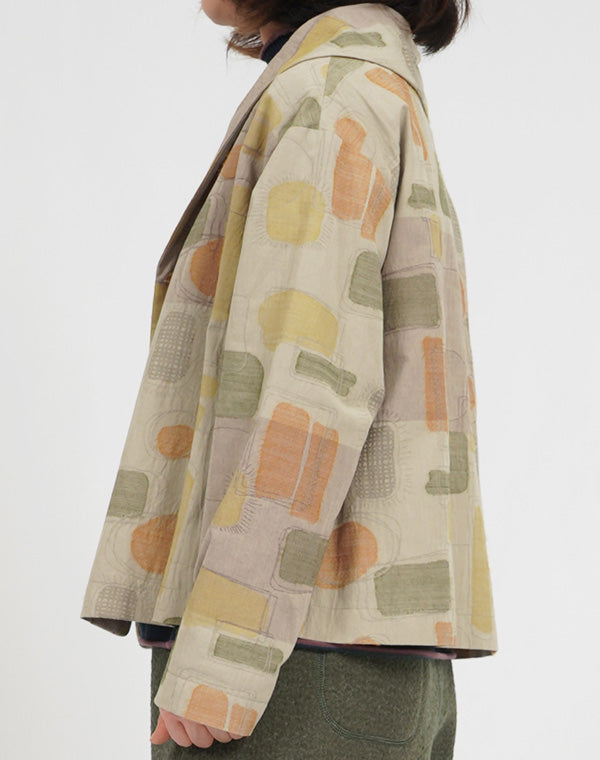 
                  
                    Load image into Gallery viewer, ジオメトリー柄ジャケット / BEA07453WA
                  
                