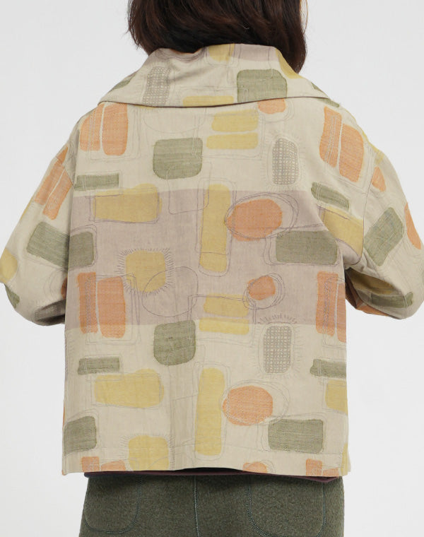 
                  
                    Load image into Gallery viewer, ジオメトリー柄ジャケット / BEA07453WA
                  
                