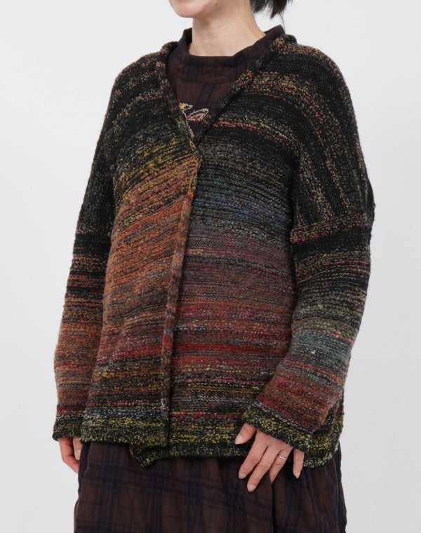佐藤繊維カーデガン Cross it off - カーディガン（WOMEN） – satoseni online store