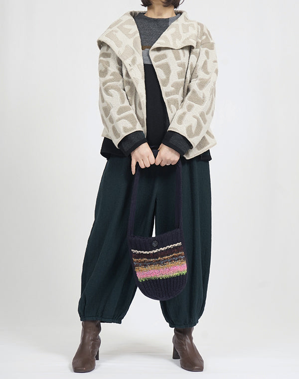 
                  
                    Load image into Gallery viewer, 透けウールジャージーカーディガン / BEF07667WA
                  
                