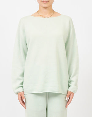 
                  
                    Load image into Gallery viewer, 【予約/10月中旬発送予定】boat neck pullover / BDA24503LH
                  
                