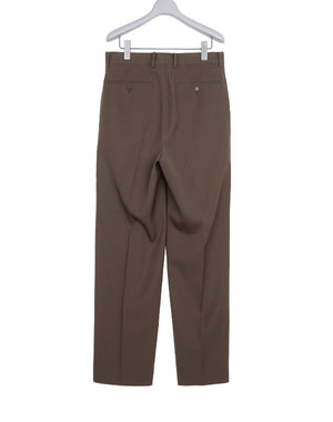 
                  
                    Load image into Gallery viewer, LIGHT WOOL MAX GABARDINE TWO-TUCK SLACKS / 315192251002
                  
                