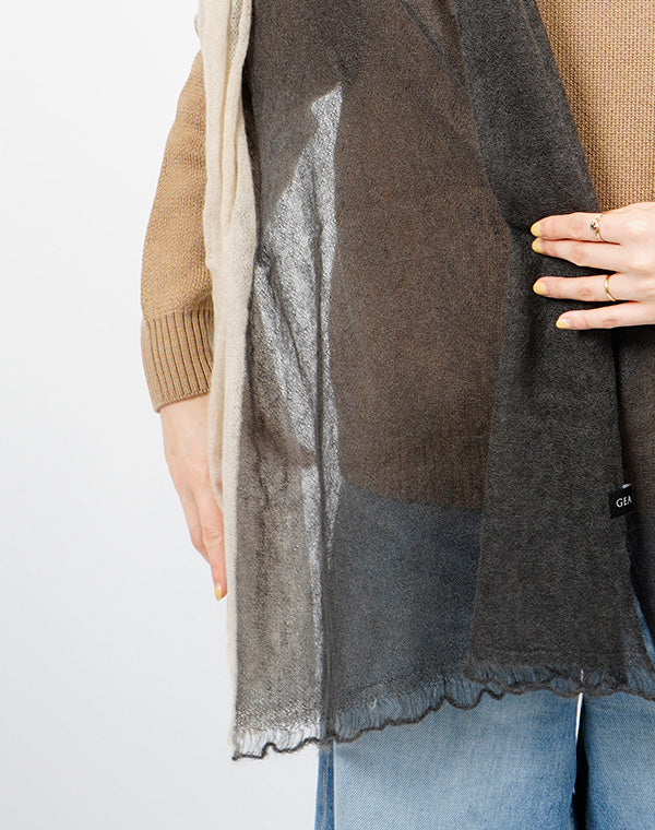 
                  
                    Load image into Gallery viewer, Fuuga Airy Shawl - フウガ エアリーショール / JJT22821UA
                  
                