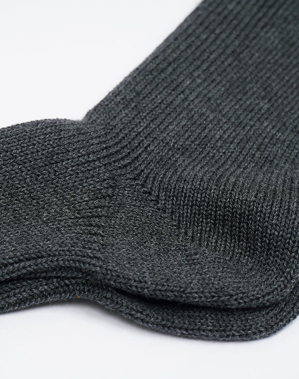 
                  
                    Load image into Gallery viewer, WOMEN COTTON CASHMERE LOW GAUGE SOCKS / 336178251001
                  
                