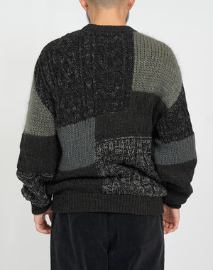 
                  
                    Load image into Gallery viewer, Patch Work Crewneck / BCF21608UA
                  
                