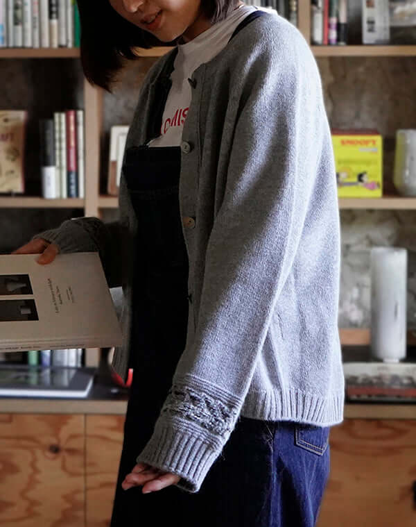 新品未使用　佐藤繊維　カーディガン 未着用】 カーディガン SatoSeni 9号 ニット 佐藤繊維 - メルカリ