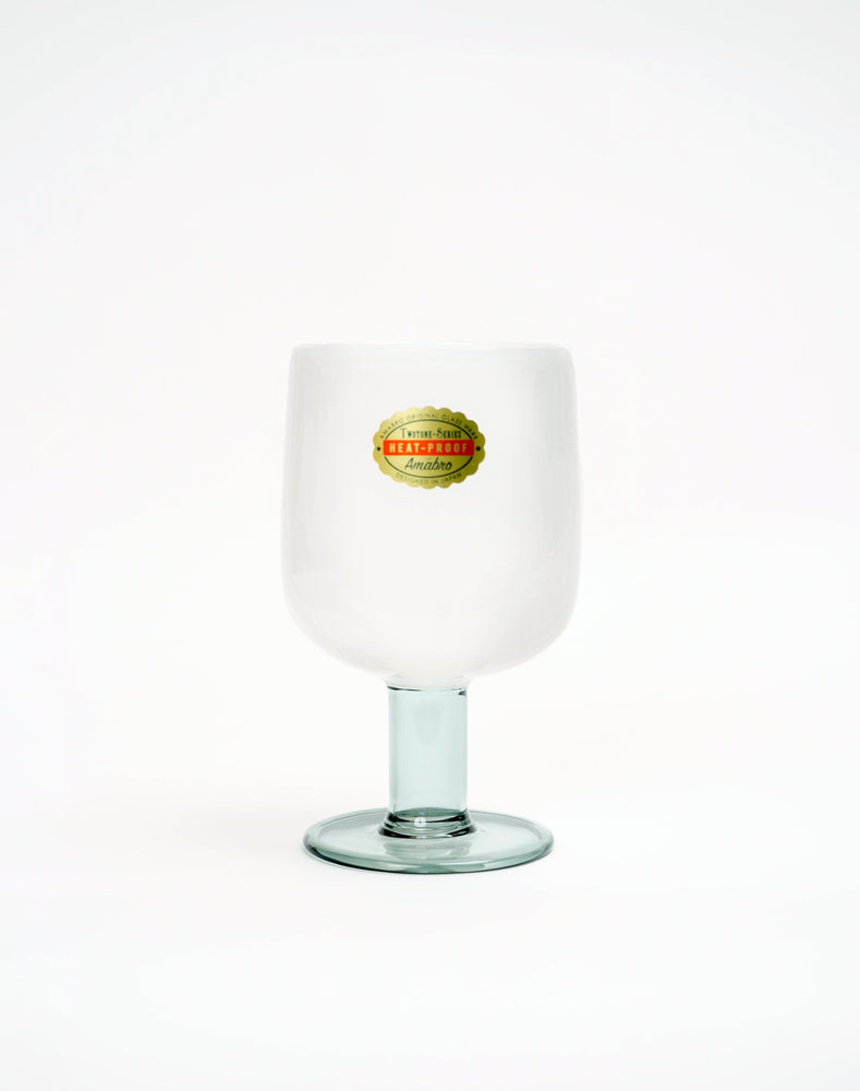 TWO TONE WINE GLASS - White × Gray / 904884233010