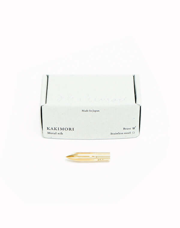 Kakimori カキモリ｜Metal nib 真鍮｜GEA – satoseni online store
