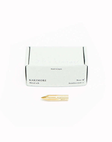 Kakimori カキモリ｜Metal nib 真鍮｜GEA – satoseni online store