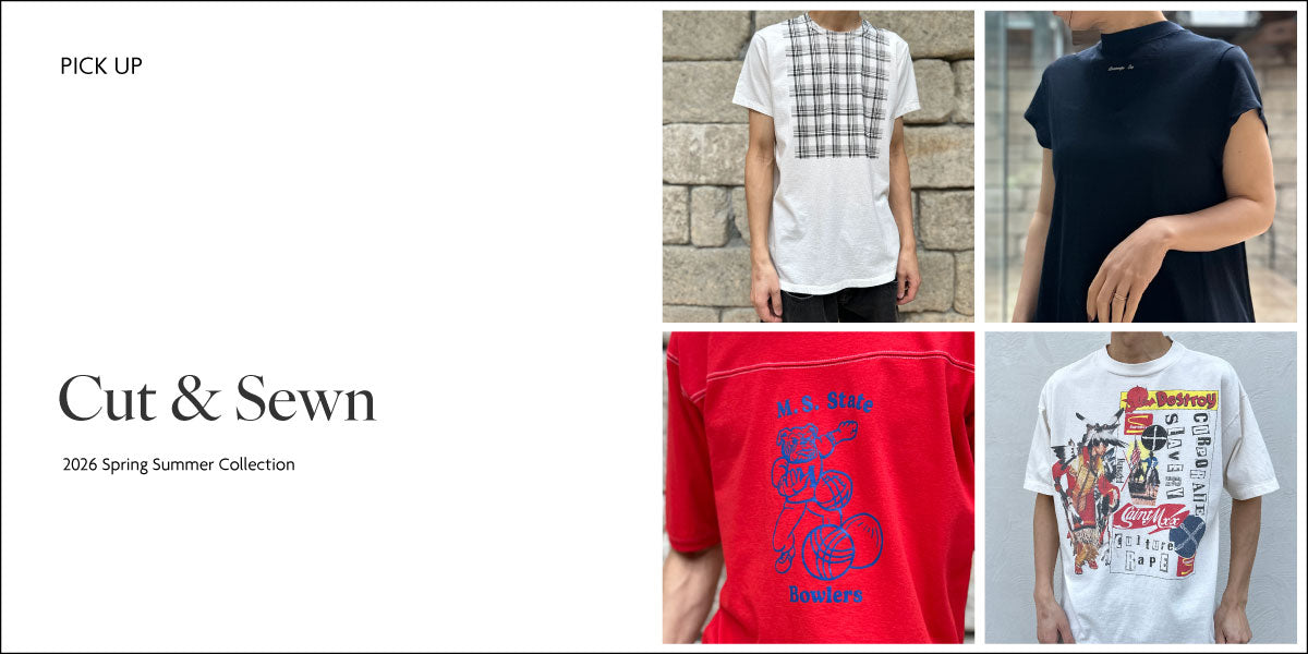 PICK UP / 夏前に抑えておきたいカットソーのサムネイル画像