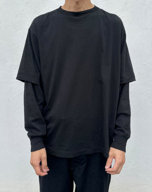 COMOLI コモリ｜THINコットン レイヤードTシャツ｜GEA – satoseni