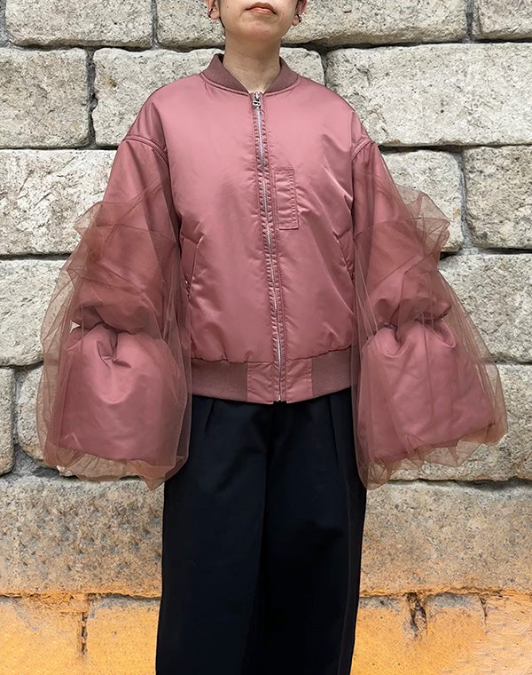 
                  
                    Load image into Gallery viewer, TULLE BLOUSON / 313297242003
                  
                