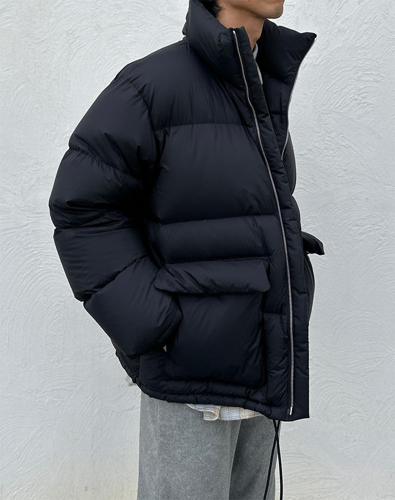 
                  
                    Load image into Gallery viewer, MEN SUPER LIGHT NYLON RIPSTOP DOWN BLOUSON / 313192252007
                  
                