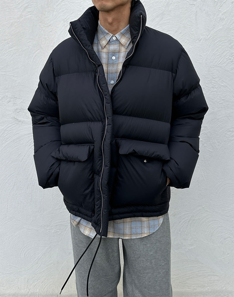 
                  
                    Load image into Gallery viewer, MEN SUPER LIGHT NYLON RIPSTOP DOWN BLOUSON / 313192252007
                  
                